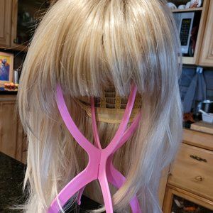 Mid length Blonde Wig